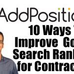 10 Ways To Improve Google Search Ranking for Contractors Podcast Card 10 Ways To Improve Google Search Ranking for Contractors Podcast Card