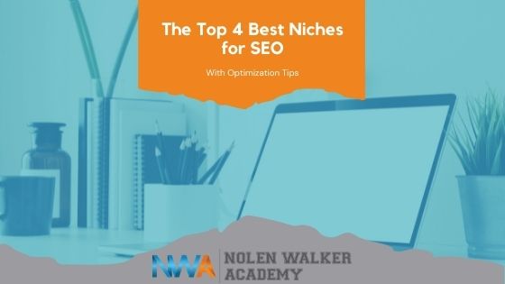 Blog Cover With Title "Best Niches for SEO"