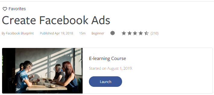 A Facebook Ads Course From Blueprint