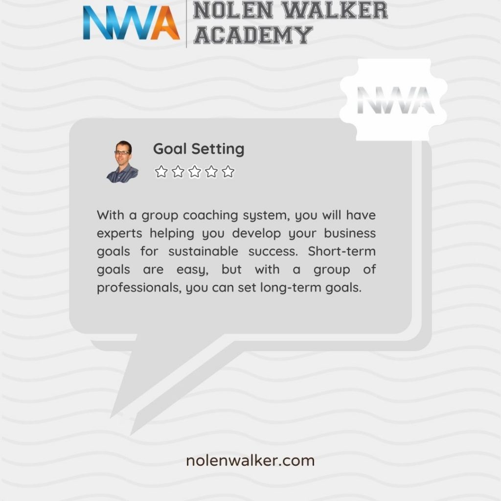 Group Coaching Goals Blurb Describing Goal Setting Within Group Coaching Setting