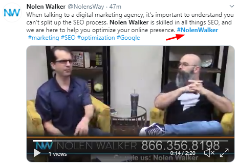 Nolen Walker Twitter Clip