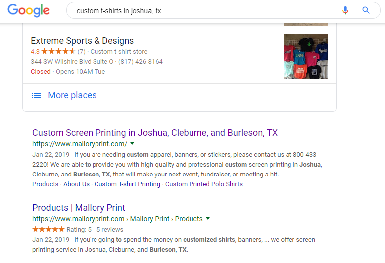 Retail Keyword Optimization Search Engine Results With Localized Keywords