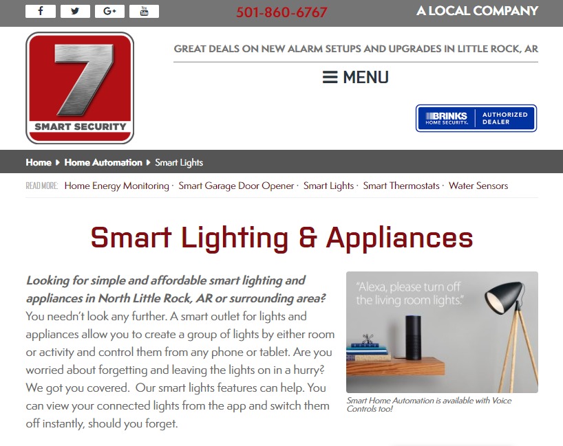 Retail Simple Navigation Example of Retail Marketing Through Company Website Development