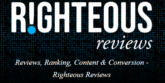 Righteous Reviews Banner A Banner for Our Company Review Software