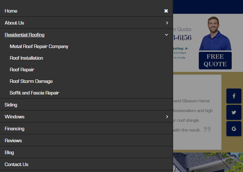 Simple Dropdown Menu